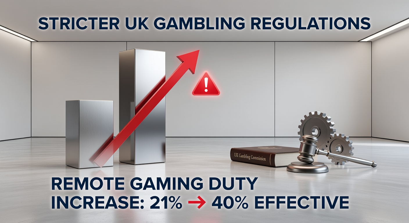 Graphs and charts illustrating rising compliance costs for UK gambling firms under new affordability regulations