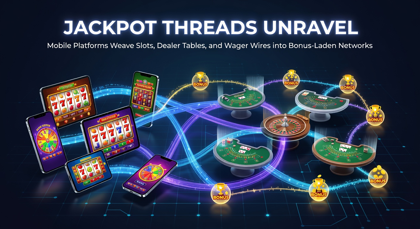 Vibrant mobile screen displaying interconnected slots, live dealer blackjack table, and live soccer betting odds with cascading bonus notifications