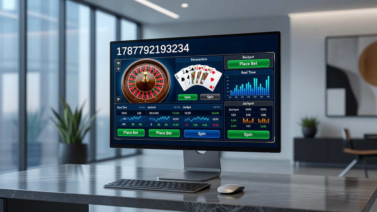 Mobile device displaying live dealer roulette alongside slot games and sports betting options in a unified online casino interface